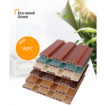 Экологичные стеновые панели wpc 195x15mm, облицовка стен внешней отделки